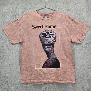 WEBTOON Sweet Home Graphic T Shirt Mens Size‎ Medium Tie Dye Horror Monster